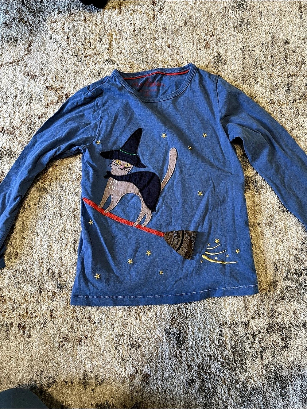 Miniboden Long Sleeve Graphic Tee  size 7/8